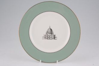 Wedgwood Grand Tour Collection Salad/Dessert Plate St. Paul's Cathedral 8"
