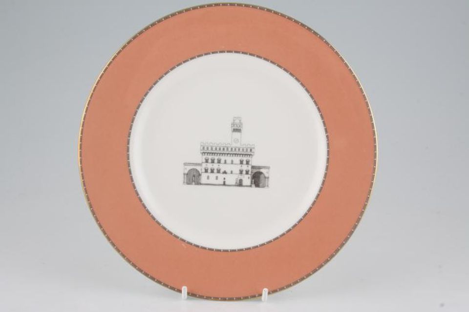 Wedgwood Grand Tour Collection Salad/Dessert Plate Palazzo Vecchio 8"