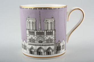 Wedgwood Grand Tour Collection Coffee/Espresso Can Notre Dame 2 1/4" x 2 1/4"