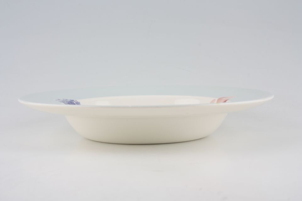 Royal Stafford Water Colour Rimmed Bowl 9 3/4"