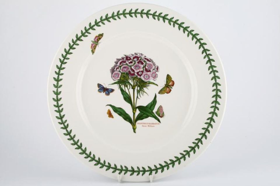 Portmeirion Botanic Garden Round Platter Round - Dianthus Barbatus - Sweet William 13"