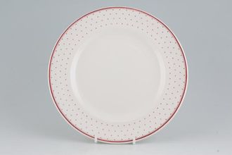 Johnson Brothers Vanity Fair - Red Breakfast / Lunch Plate 8 3/4"
