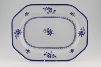 Spode Gloucester - Blue Oblong Platter 14 1/4"
