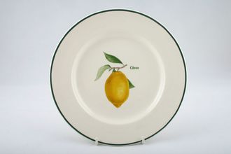 Habitat Jardin de France Dinner Plate Lemon 10"
