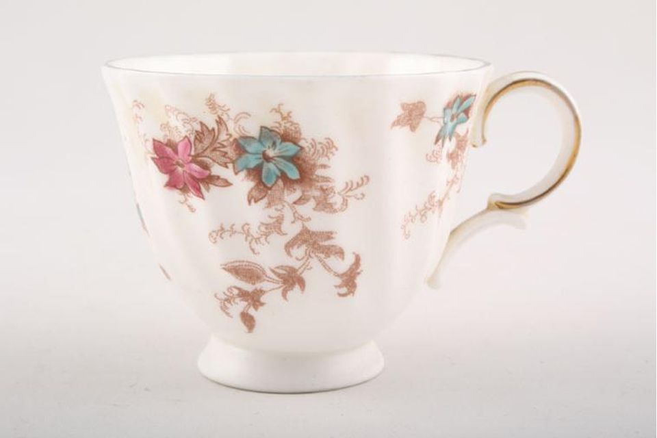 Minton Ancestral - S376 Coffee Cup No Gold on Foot. Gold on sides of handle. 2 3/4" x 2 1/4"
