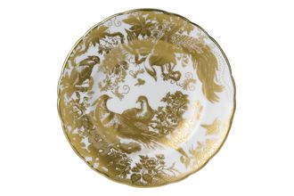 Sell Royal Crown Derby Aves - Gold Tea Plate 16cm