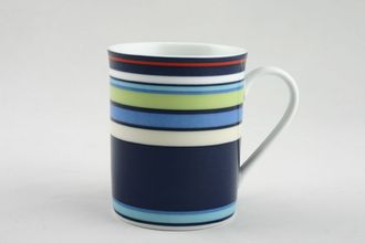 Marks & Spencer Maxim Floral Stripe Mug 3" x 3 5/8"