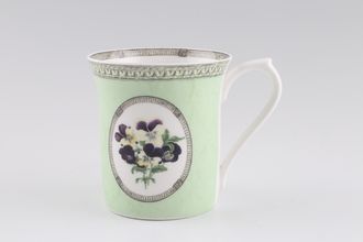 Sell Queens Applebee Collection - Bone China Mug Pansy 3 1/8" x 3 3/8"