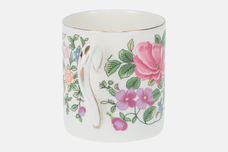 Crown Staffordshire Thousand Flowers Coffee/Espresso Can 2 1/8" x 2 1/4" thumb 2