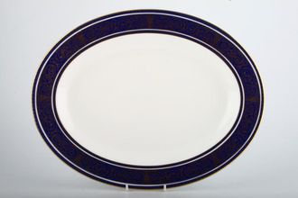 Sell Royal Doulton Imperial Blue Oval Platter 13 1/2"