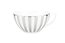 Jasper Conran for Wedgwood Platinum Teacup Striped, Larger cup 4 1/2" x 2 3/8" thumb 1