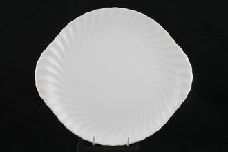 Sell Minton White Fife Cake Plate Round - Eared - no well in centre 9 5/8"
