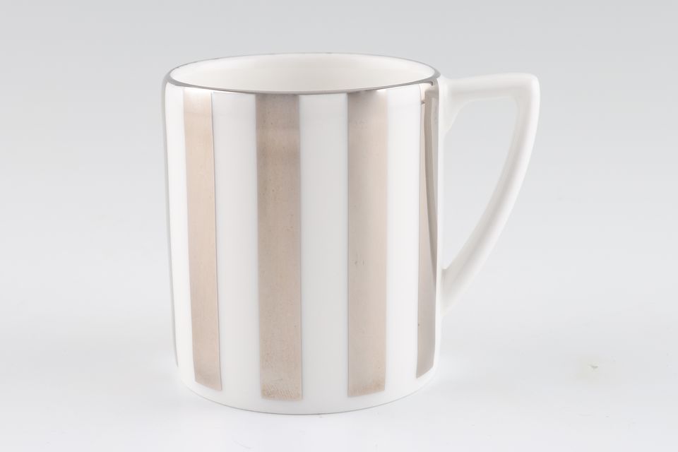 Jasper Conran for Wedgwood Platinum Espresso Cup Striped 5.3cm x 6cm