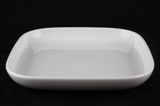 Sell Royal Worcester Jamie Oliver - White Embossed Serving Dish Easy Entertaining - Square, Shallow 8 1/2" x 8 1/2"