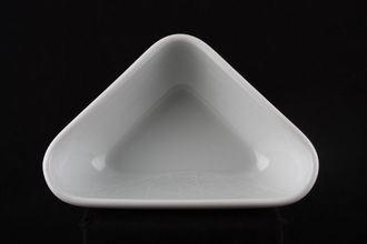 Sell Royal Worcester Jamie Oliver - White Embossed Serving Dish Easy Entertaining - Triangular 5 3/4" x 3 3/4"