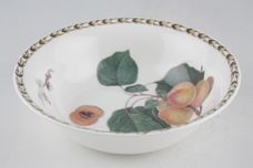 Queens Hookers Fruit Soup / Cereal Bowl Apricot - Flared Rim 6 1/2" x 1 3/4" thumb 1