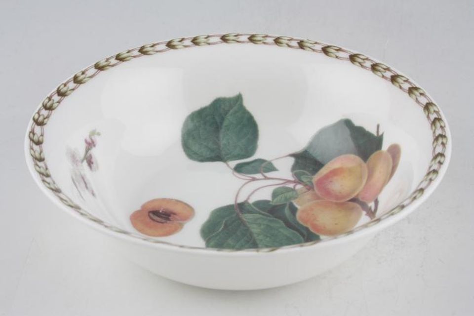 Queens Hookers Fruit Soup / Cereal Bowl Apricot - Flared Rim 6 1/2" x 1 3/4"
