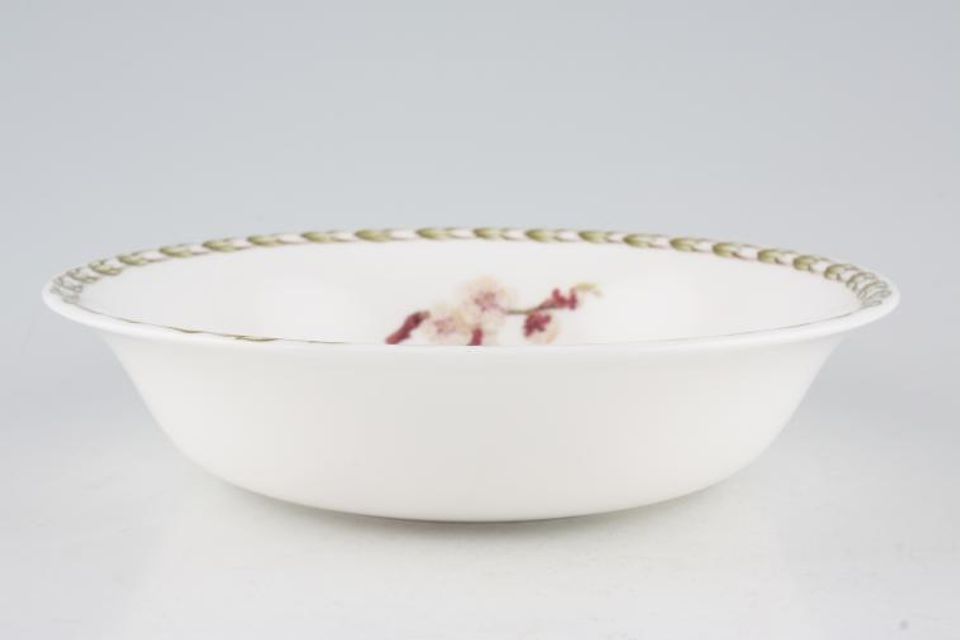 Queens Hookers Fruit Soup / Cereal Bowl Plum - Flared Rim 6 1/2" x 1 3/4"