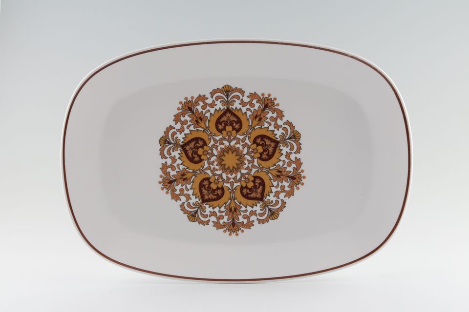 Noritake Protea Oblong Platter 13 1/2"