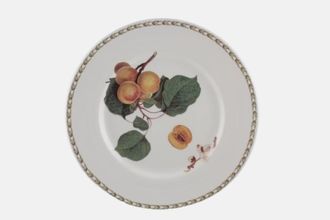 Queens Hookers Fruit Dinner Plate Apricot - sizes may vary slightly 10 5/8"