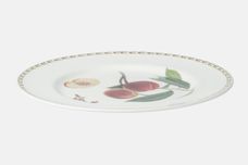 Queens Hookers Fruit Dinner Plate Peach - sizes may vary slightly 10 5/8" thumb 2