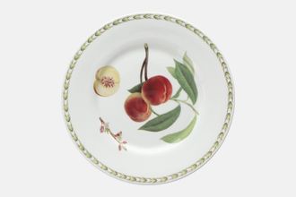 Sell Queens Hookers Fruit Salad/Dessert Plate Peach 8 1/4"