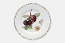 Queens Hookers Fruit Salad/Dessert Plate Plum 8 1/4" thumb 1