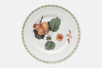 Queens Hookers Fruit Salad/Dessert Plate Apricot 8 1/4"