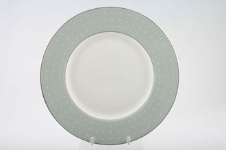 Royal Doulton Monique Lhuillier - Etoile Platinum Breakfast / Lunch Plate Blue 9"