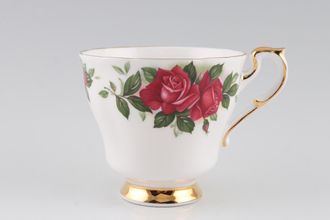 Paragon Harry Wheatcroft Roses - Wendy Cussons Teacup White Inside 3 3/8" x 3"
