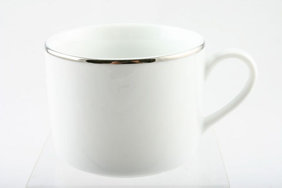 Royal Worcester Classic Platinum Teacup Straight Sided 3 1/4" x 2 1/2"