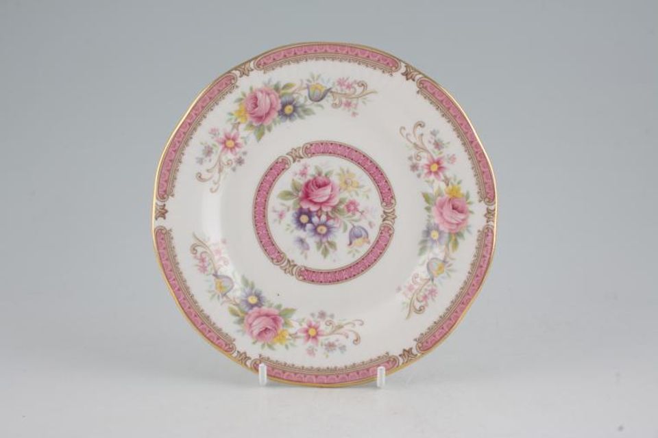 Queens Richmond Tea / Side Plate Fluted Rim - central pattern 6 3/8"