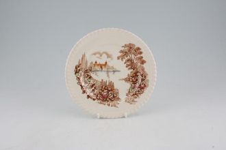 Johnson Brothers Castle on the Lake - Brown Tea / Side Plate 7"