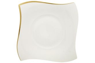 Villeroy & Boch New Wave - Premium Gold Dinner Plate Square 10 1/2"
