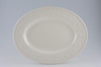 Wedgwood Patrician - Cream Oval Platter 16"