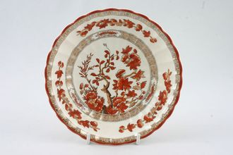 Spode Indian Tree - Terracotta - New Backstamp Soup / Cereal Bowl 6 1/4"