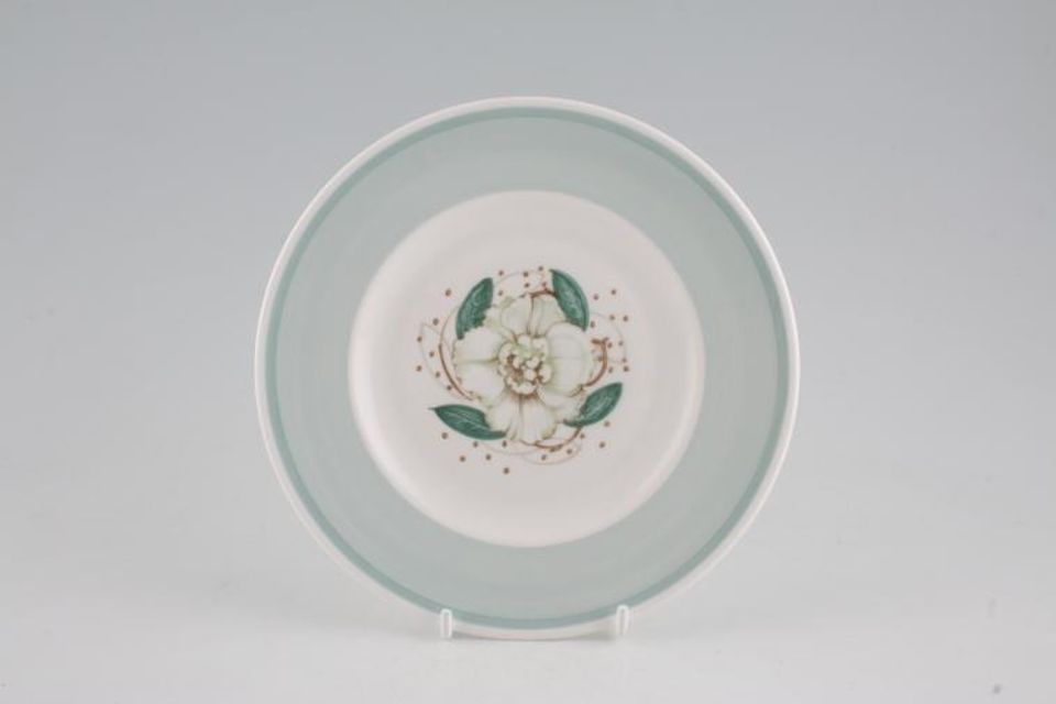 Susie Cooper Gardenia - Bone China Tea / Side Plate Rimmed 6 1/2"