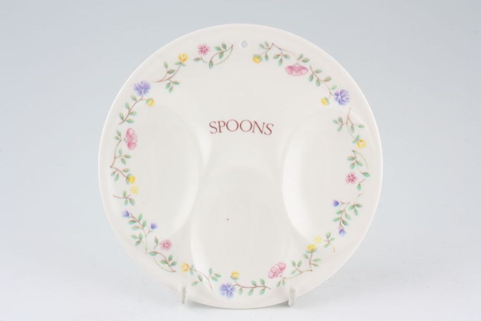 Johnson Brothers Summer Chintz Spoon Rest Flat Melamine for 3 Spoons