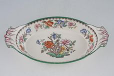 Spode Chinese Rose - New Backstamp Entrée Eared 8 1/4" thumb 2
