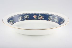 Wedgwood Blue Siam Vegetable Dish (Open)