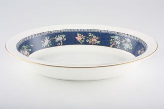 Wedgwood Blue Siam Vegetable Dish (Open) 10 1/4"