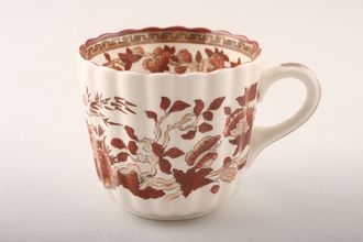 Spode Indian Tree - Terracotta - New Backstamp Teacup 3" x 2 3/4"