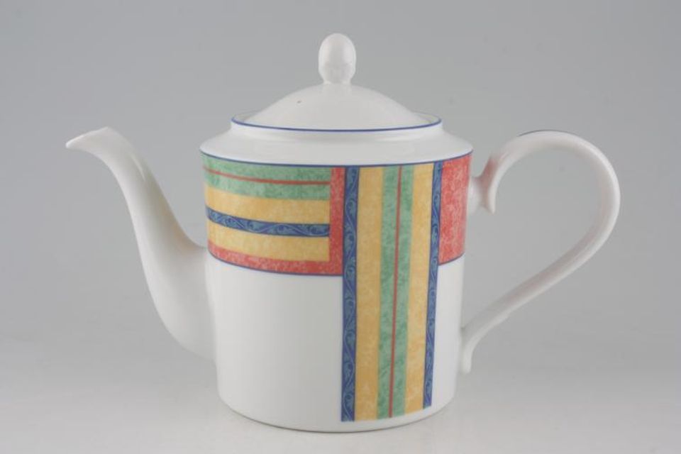 Noritake Club Stripe Teapot 2pt