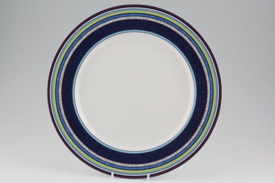 Marks & Spencer Maxim Floral Stripe Dinner Plate 10 1/2"