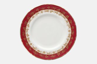 Royal Worcester Arundel - Ruby - Scalloped Edge Tea / Side Plate 7"