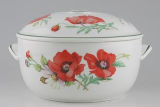 Royal Worcester Poppies Casserole Dish + Lid Round 3pt