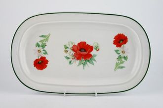 Sell Royal Worcester Poppies Sandwich Tray 13 1/4" x 8"