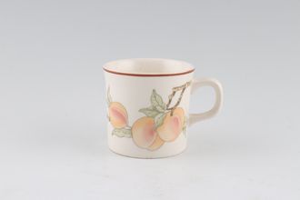 Wedgwood Peach - Sterling Shape Coffee Cup 2 3/8" x 2 1/4"