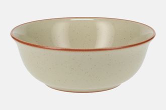 Denby Daybreak Soup / Cereal Bowl Newer Rust Edge 6 3/8"