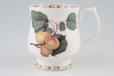 Queens Hookers Fruit Mug Apricot - Craftsman Shape 3 1/8" x 3 1/2" thumb 1